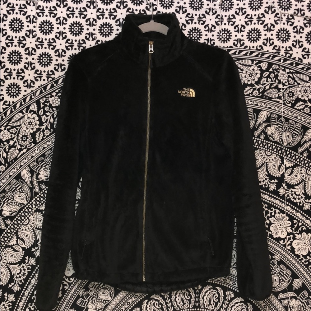 BLACK & GOLD North Face Zip-up Jacket